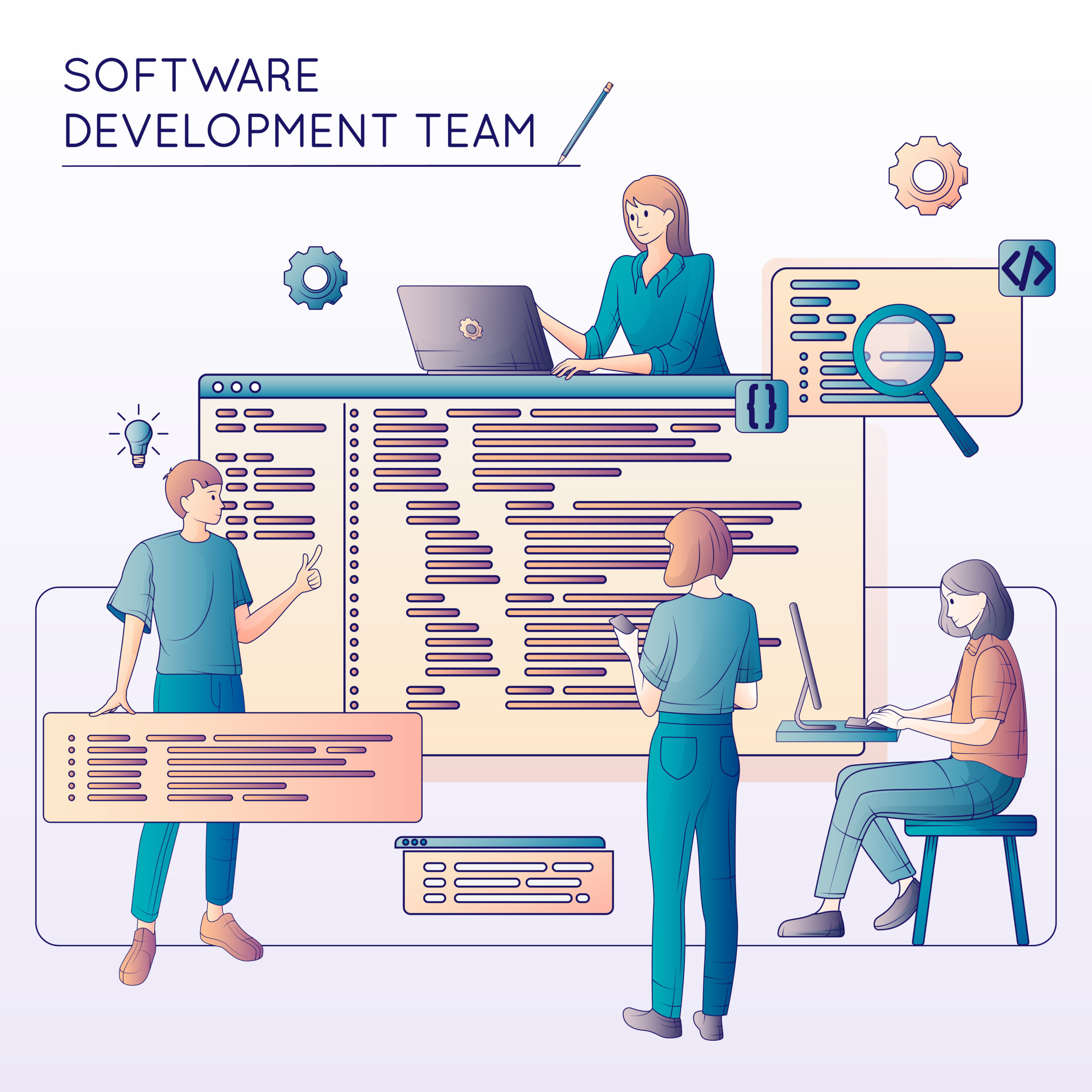 2302 Q891 009 F M004 C5 Software Development Flat Line Scaled